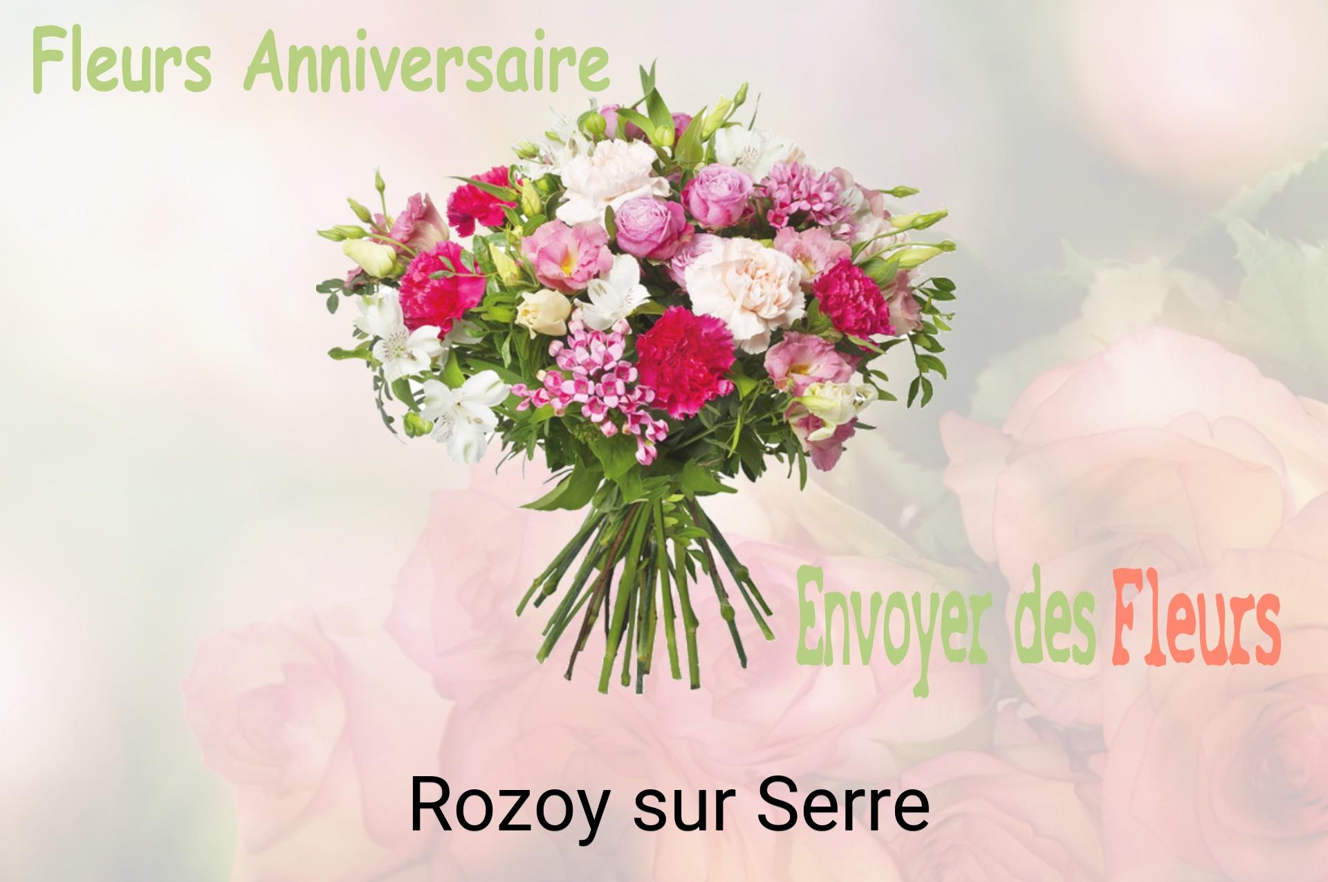 Bouquet de fleurs d’anniversaire livré à Rozoy-sur-Serre